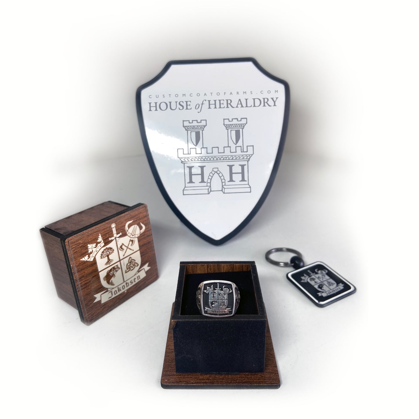 Coat of Arms Signet Ring, Customised, Personalized. Family Emblem.